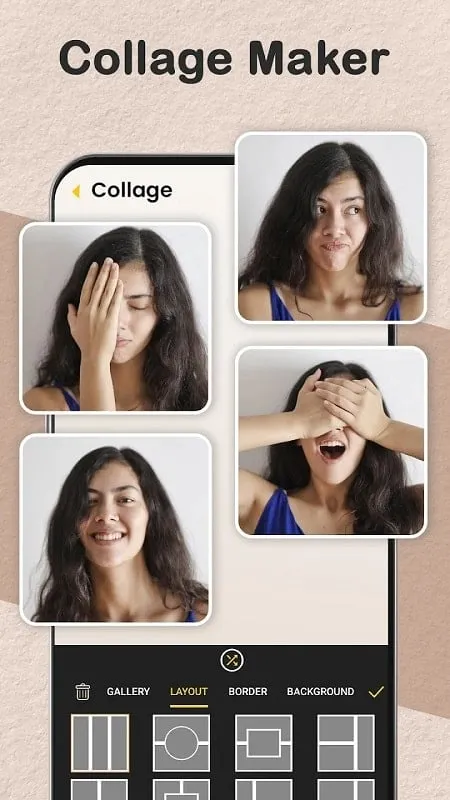 Editor de Fotos e Colagem Gallery: MOD para Android