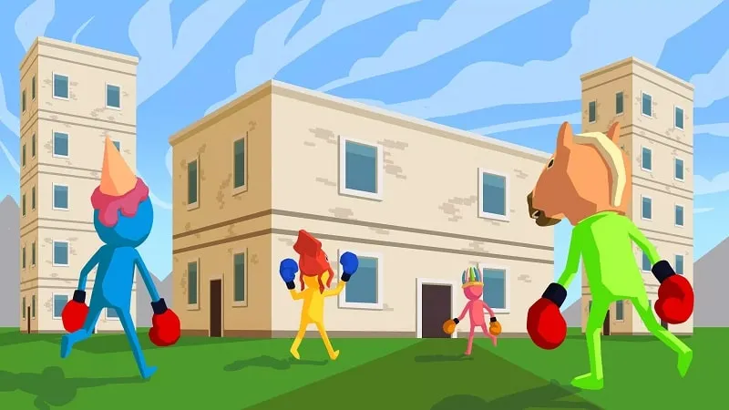 Game Gang Boxing Arena Stickman 3D Fight mod apk tiền vô hạn