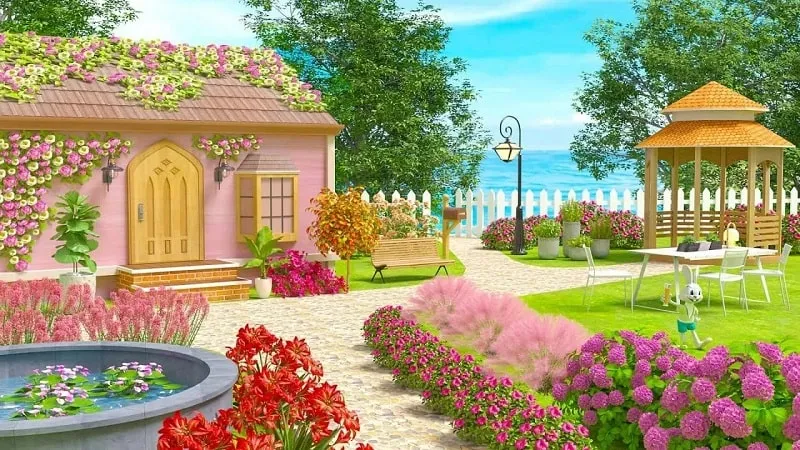 Ảnh chụp màn hình của một thông báo lỗi tiềm ẩn trong quá trình cài đặt Garden Sweet MOD APK.