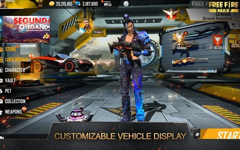 Garena Free Fire MAX mod para Android