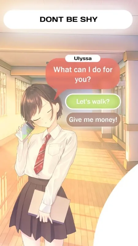 Instalando Girls Dating Sim: Love & Story MOD APK en Android