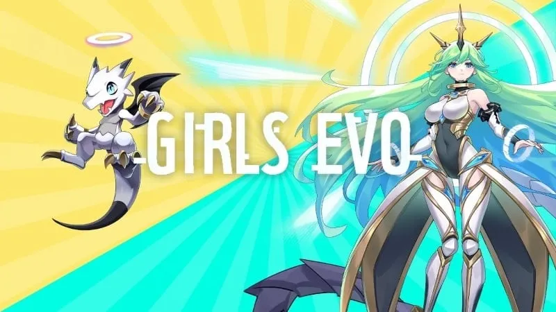 Hình ảnh quảng cáo cho game Girls Evo.