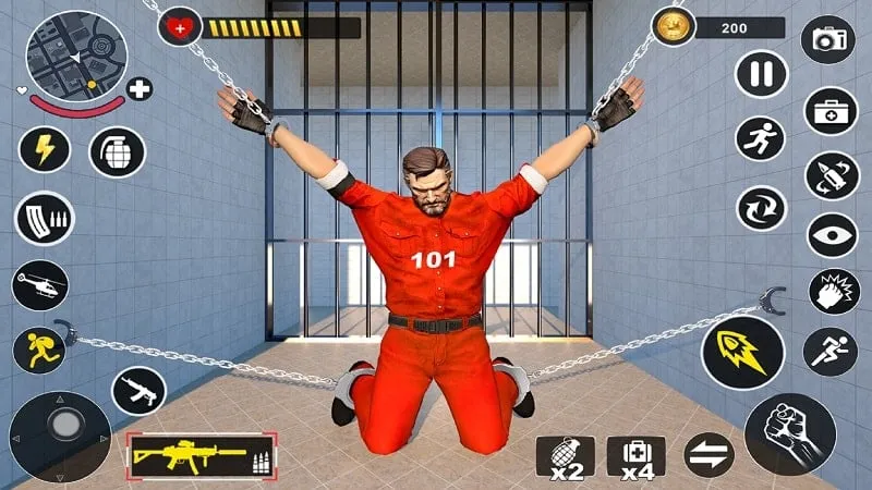 Fuga da prisão Grand Jail Prison Break com mod grátis