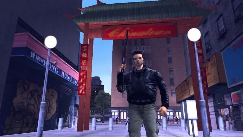 Proses instalasi Grand Theft Auto 3 di perangkat Android.