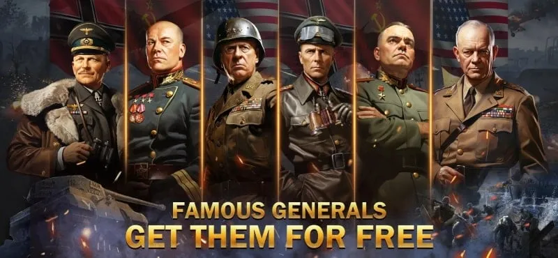 Descargar Grand War WW2 Strategy Games mod apk para Android