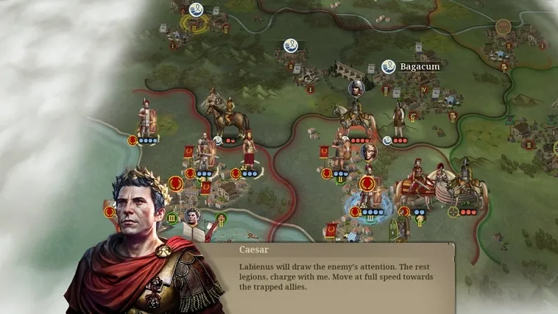 Choosing a strategist in Great Conqueror MOD APK.