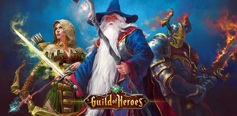 Embarque em uma aventura mágica em Guild of Heroes.