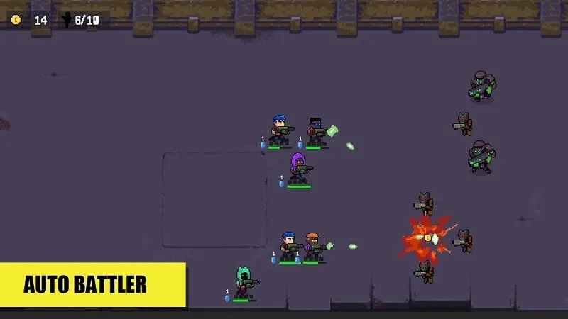 Hình ảnh gameplay Gun Bros Fort Jackal Attack.