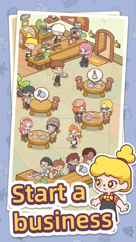 Happy Dessert Cafe gameplay screenshot.