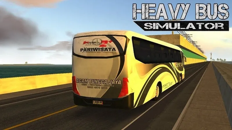 Hình ảnh xe buýt trong game Heavy Bus Simulator