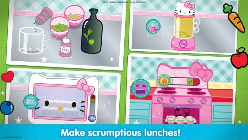 Downloading the Hello Kitty Lunchbox MOD APK file.