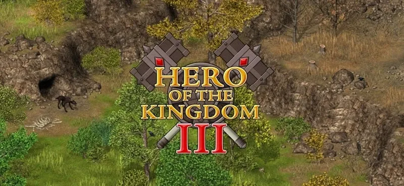 Pantalla principal de Hero of the Kingdom III.