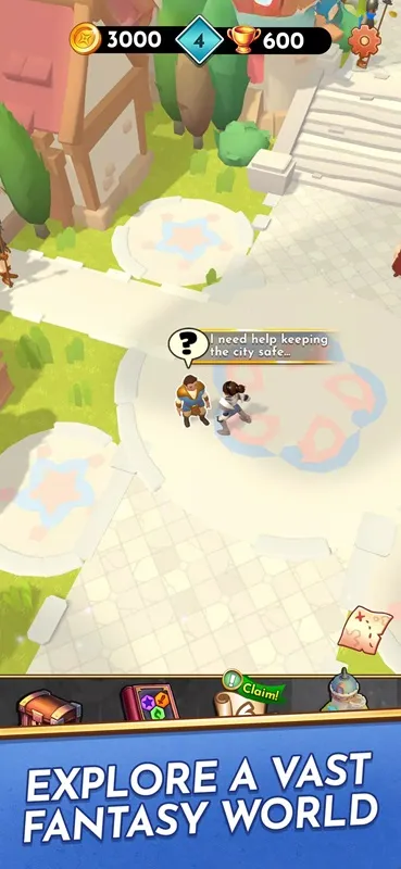 A screenshot of the Heroes of Nymira game interface, showcasing the in-game currency and upgrade options.