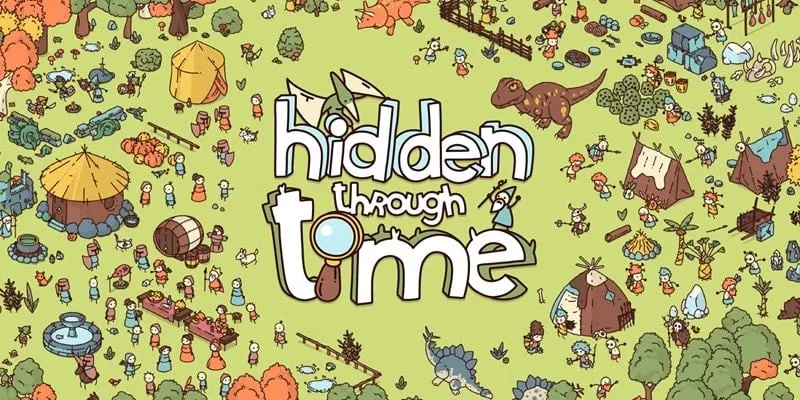 Tela do jogo Hidden Through Time.