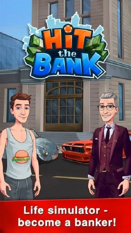 Điện thoại đang tải xuống Hit The Bank MOD APK.