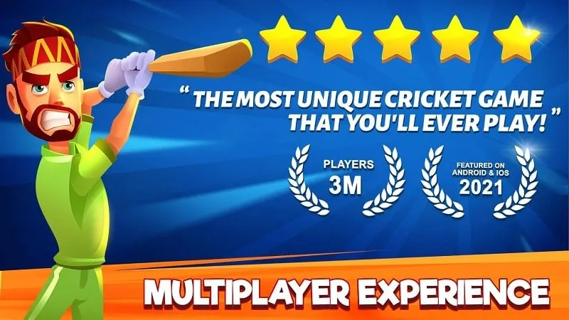 Player stats and upgrade options within the game.