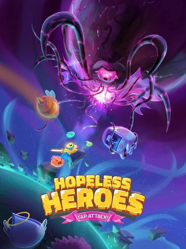 Download Hopeless Heroes Tap Attack mod apk gratis untuk android