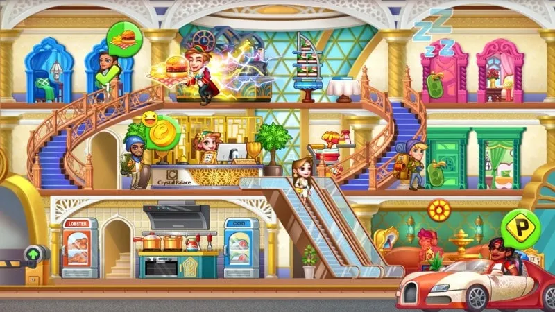 Hotel Craze Cooking Game mod apk última versión