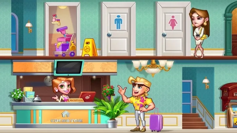 Descarga Hotel Craze Cooking Game mod apk