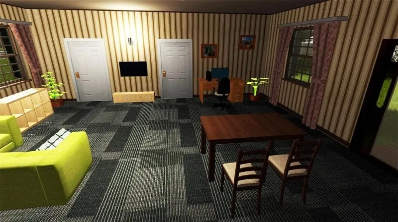 In-game screenshot of House Designer Fix & Flip showcasing the interior design feature.