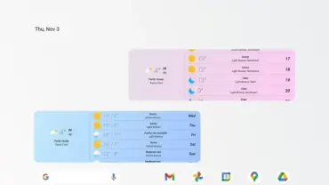 How is the Weather mod interface showing premium features