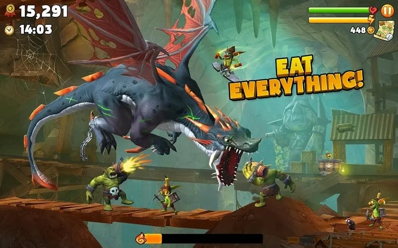 Baixar Hungry Dragon MOD APK Dinheiro Infinito