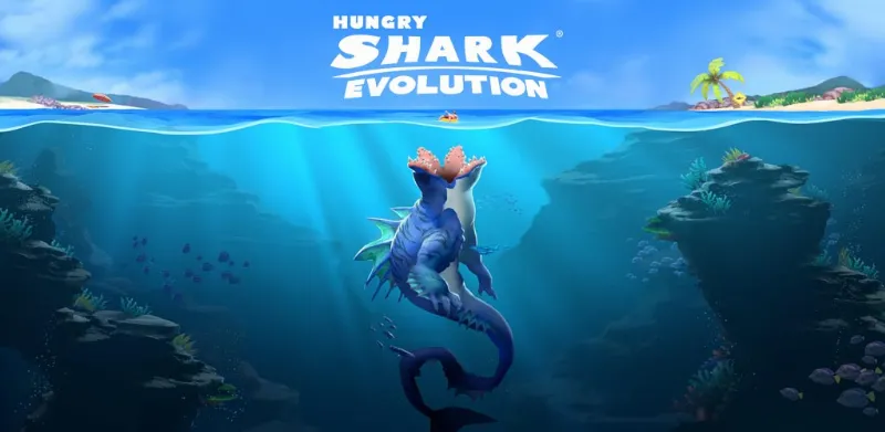 Cá mập Hungry Shark Evolution MOD.