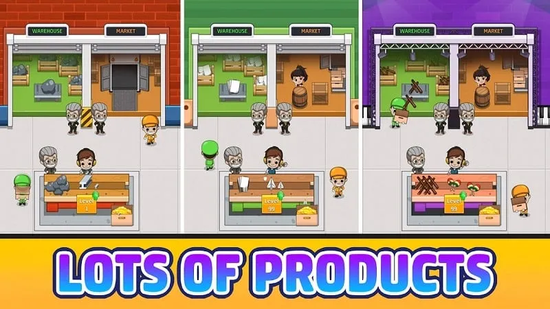 Cách tải Idle Factory Tycoon mod trên Android