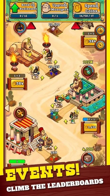 Downloading the Idle Frontier Mod APK on an Android phone.