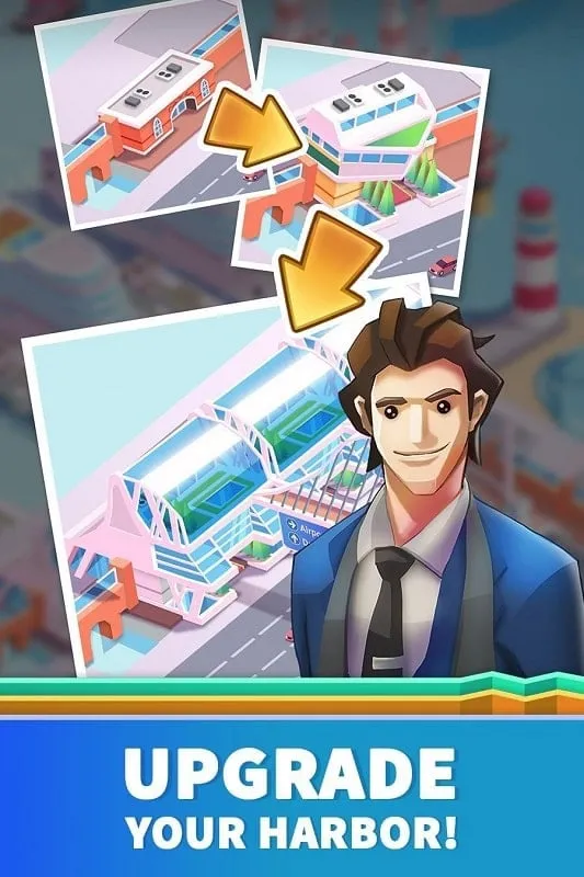 idle harbor tycoon mod apk example