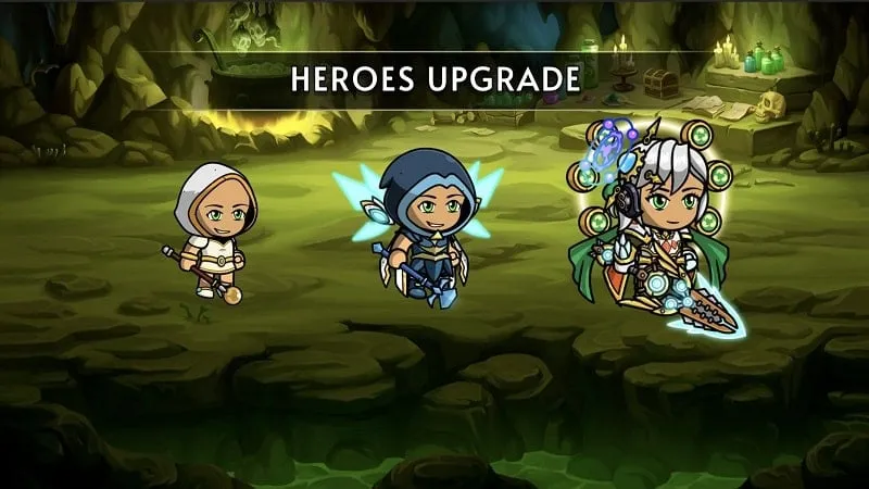 Download Idle Heroes MOD APK uang tak terbatas terbaru