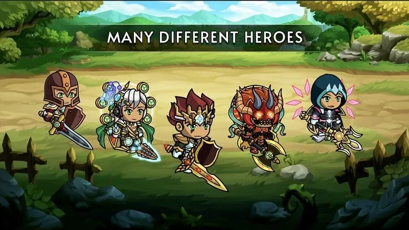 Download Idle Heroes MOD APK gratis di ModHub