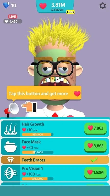 Idle Makeover MOD APK: Diamantes Infinitos