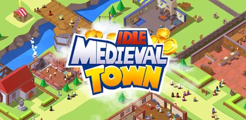 Hình ảnh trong game Idle Medieval Town.