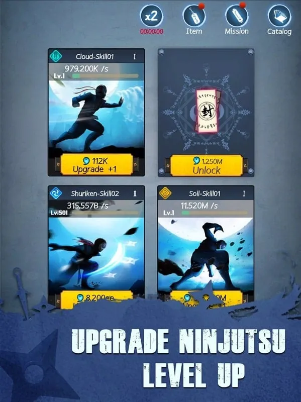 Step-by-step guide for installing the Idle Ninja MOD APK on an Android smartphone.