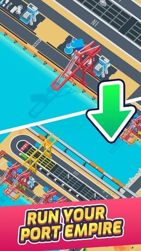 Tela mostrando as opções de atualização no Idle Port.