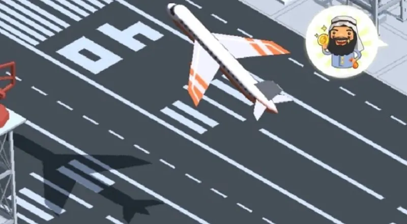 Main screen of the Idle Traffic Tycoon game displaying various transportation options.