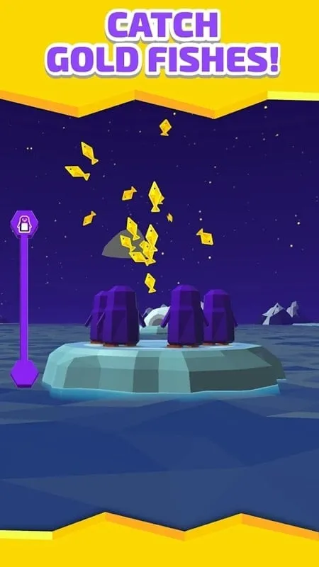 Screenshot of Igloo Rush showcasing in-game currency and shop items.