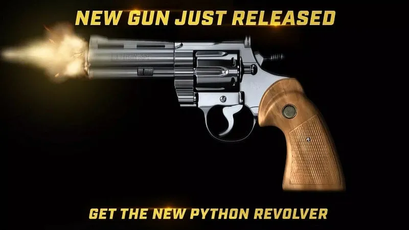 Disassembling a weapon to view its internal components.