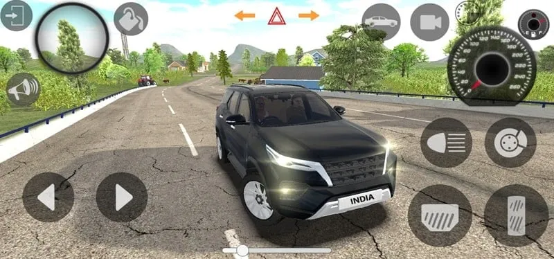 Pemandangan dalam game Indian Cars Simulator 3D