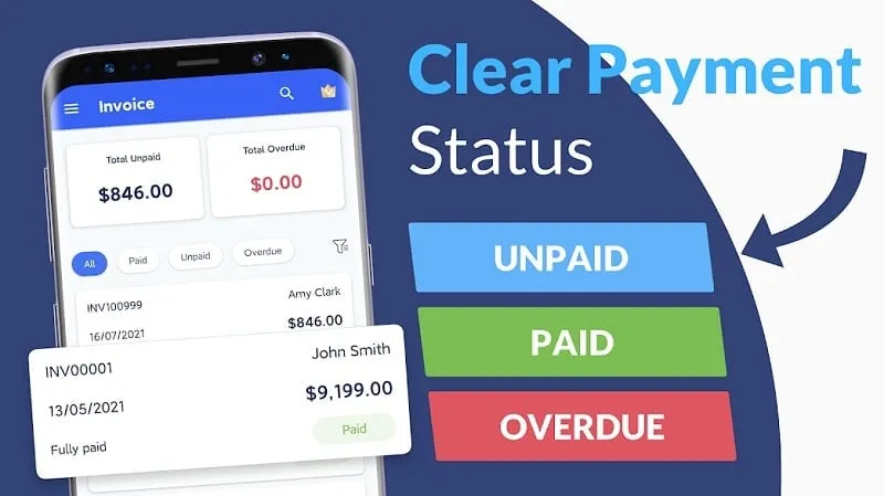 Fitur Invoice Maker Mod APK