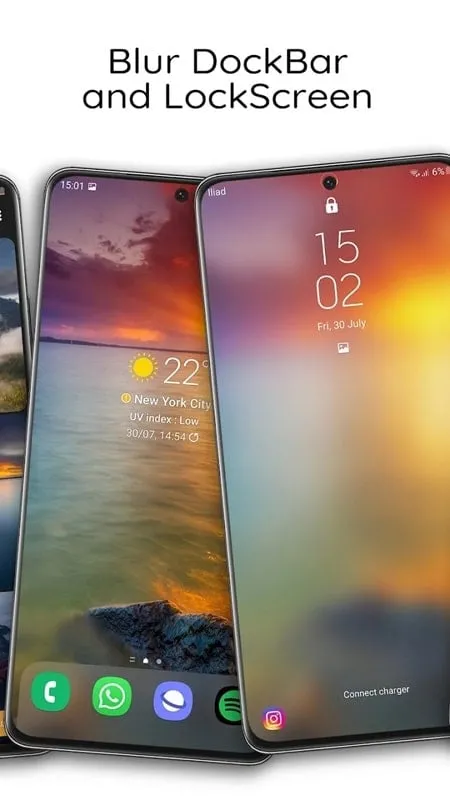 Mengaktifkan mode gelap di iWALL