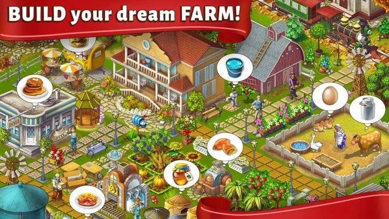 Descarga el MOD APK de Jane's Farm para Android - última versión