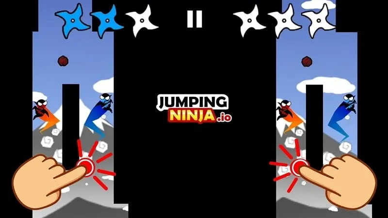 Step-by-step guide for installing the Jumping Ninja 2 Player Games MOD APK on an Android phone.