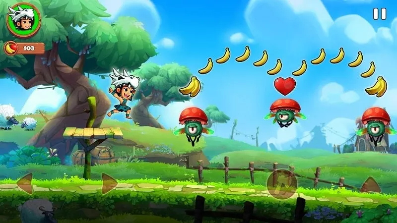 Tangkapan layar Jungle Adventures 4 MOD APK dengan uang tak terbatas