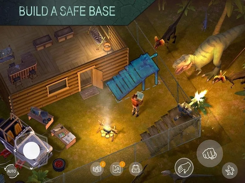 Hướng dẫn cài đặt Jurassic Survival MOD trên Android