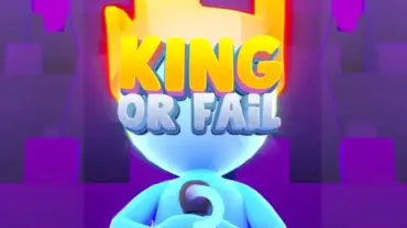 King or Fail gameplay screenshot showcasing the kingdom building aspect.