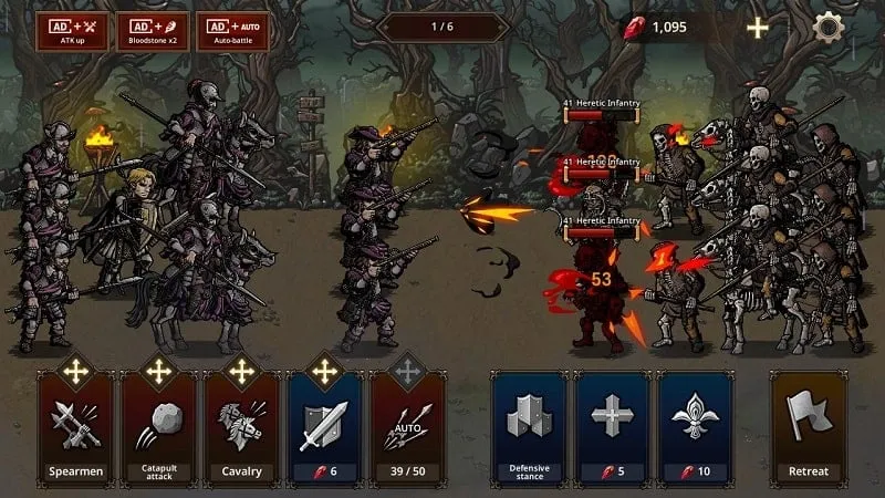 Kings Blood The Defense character selection