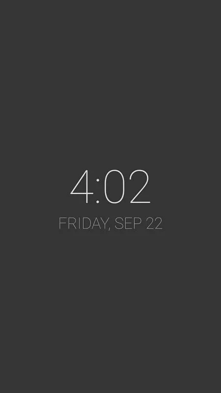 KLCK Kustom Lock Screen Maker mod interface showing premium features