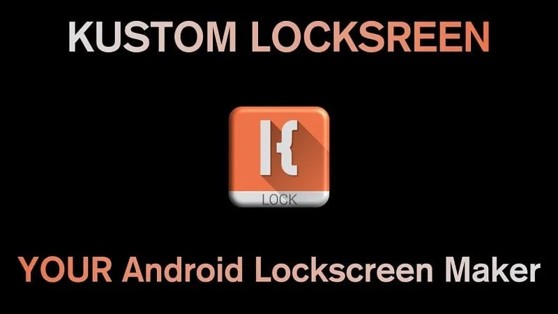 KLCK Kustom Lock Screen Maker app icon